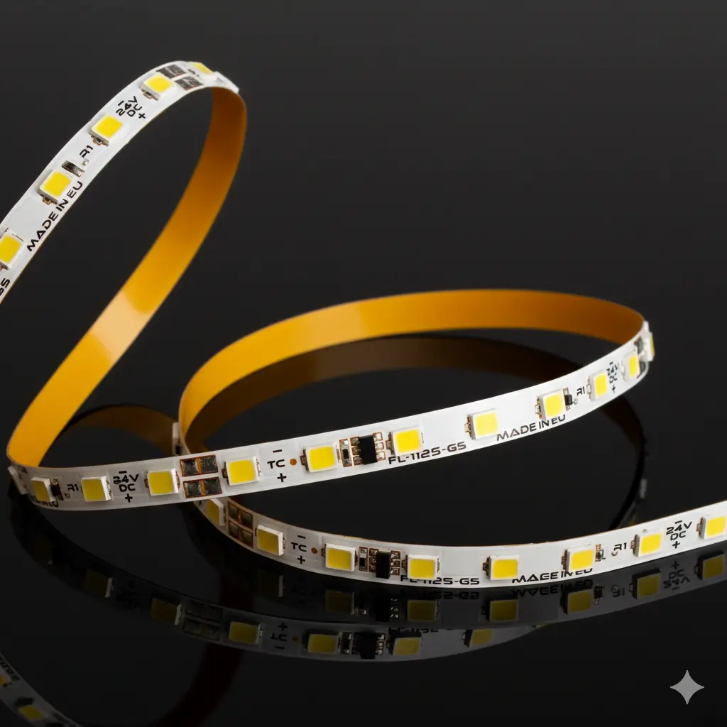 High-Performance Flexible LED Tapes (CRI 90+ & TM-30 Fidelity)