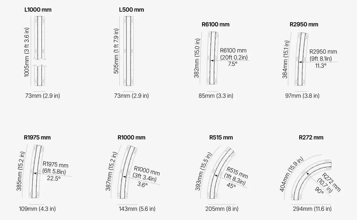 Opaline Inground RGB Series Dimensions