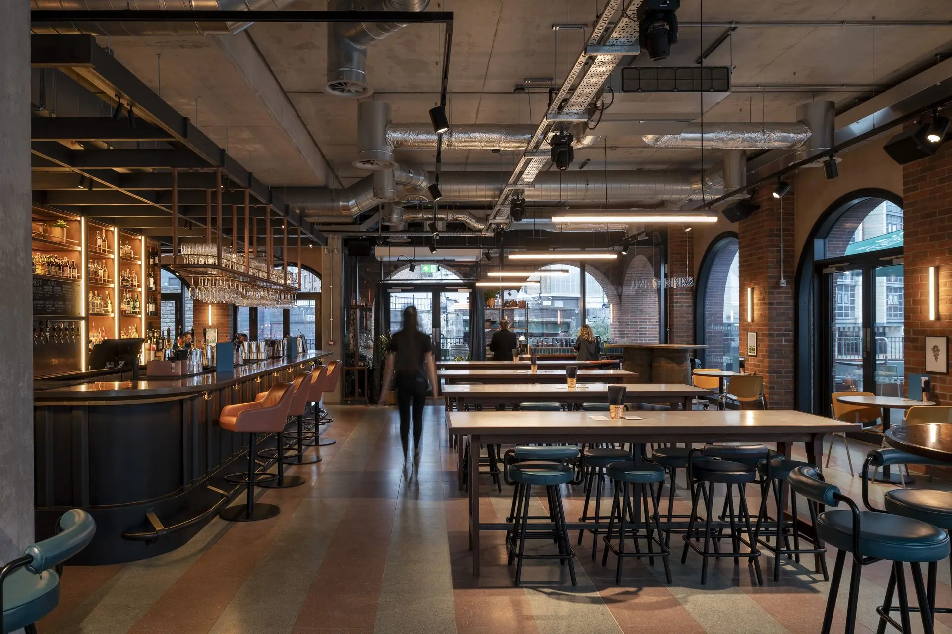 Binks Yard Waterfront Terrace and Public Courtyard