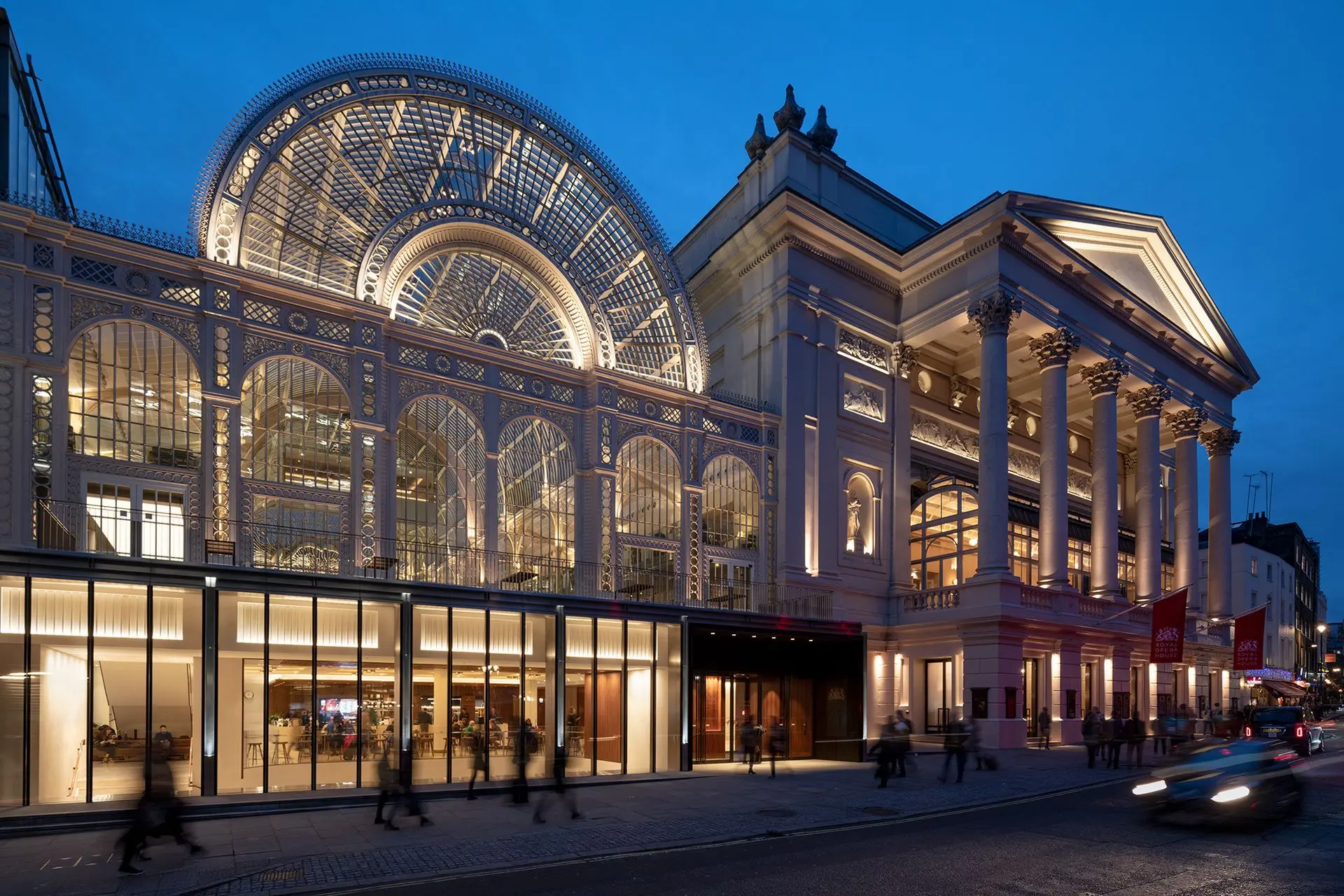 Precision architectural LED lighting at Royal Opera House Covent Garden